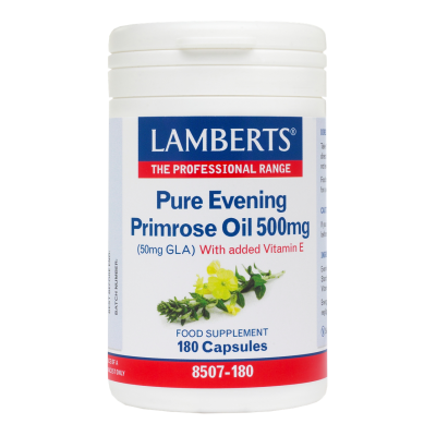 LAMBERTS Pure Evening Primrose Oil έλαιο νυχτολούλουδου 500mg